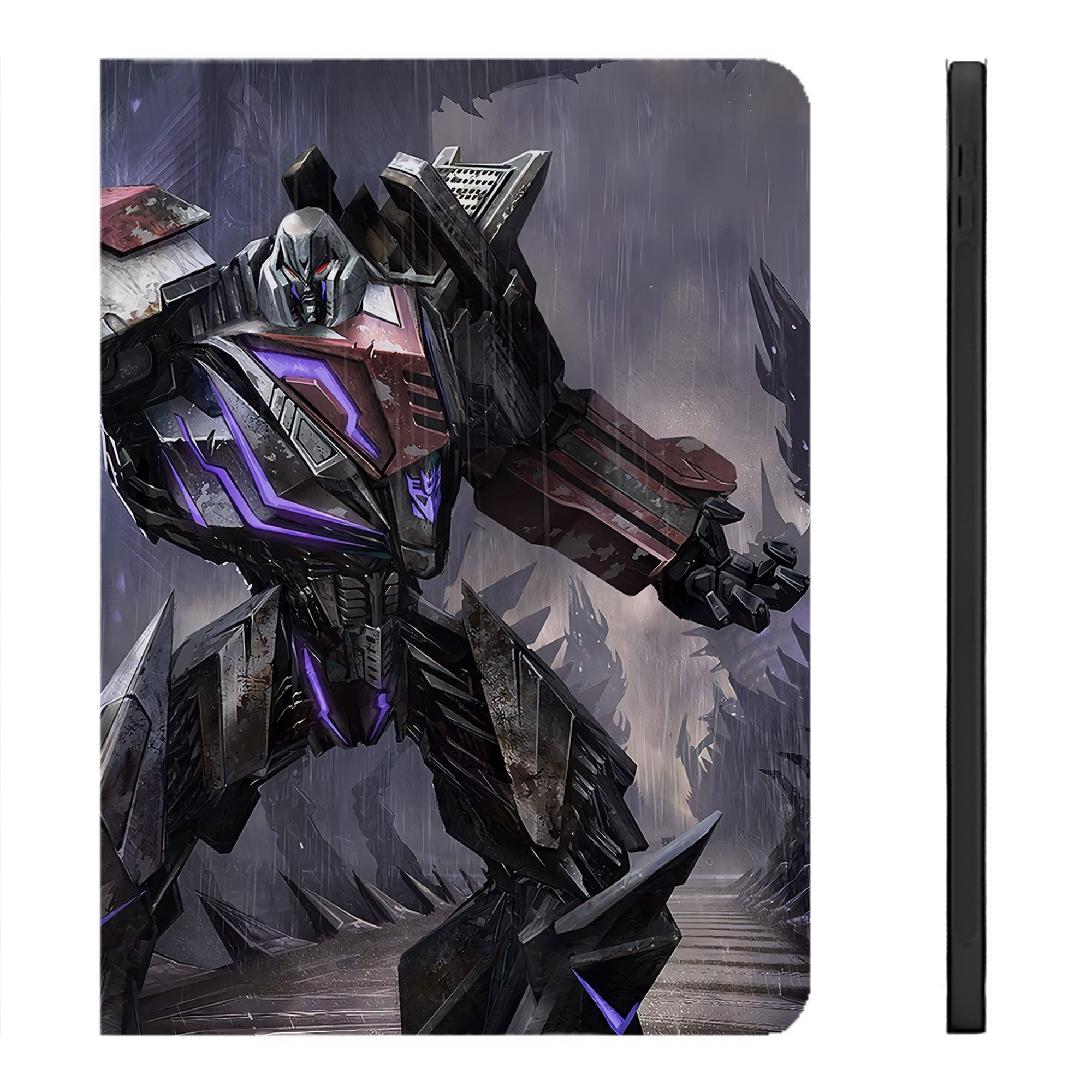 （画像用） Transformers トランスフォーマー IPadケース ペンホルダー付き ブックスタイルデザイン